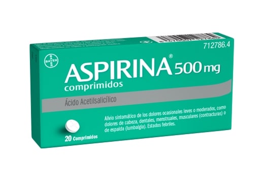 Aspirina® 500 mg Comprimidos